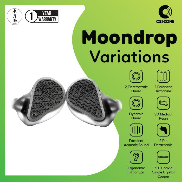 水月雨 Variations Moondrop DD EST BA（Jual Moondrop Variations 