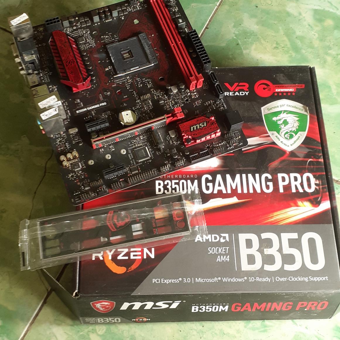 Msi Ryzen 1600 B350 Motherboard-msi-b350