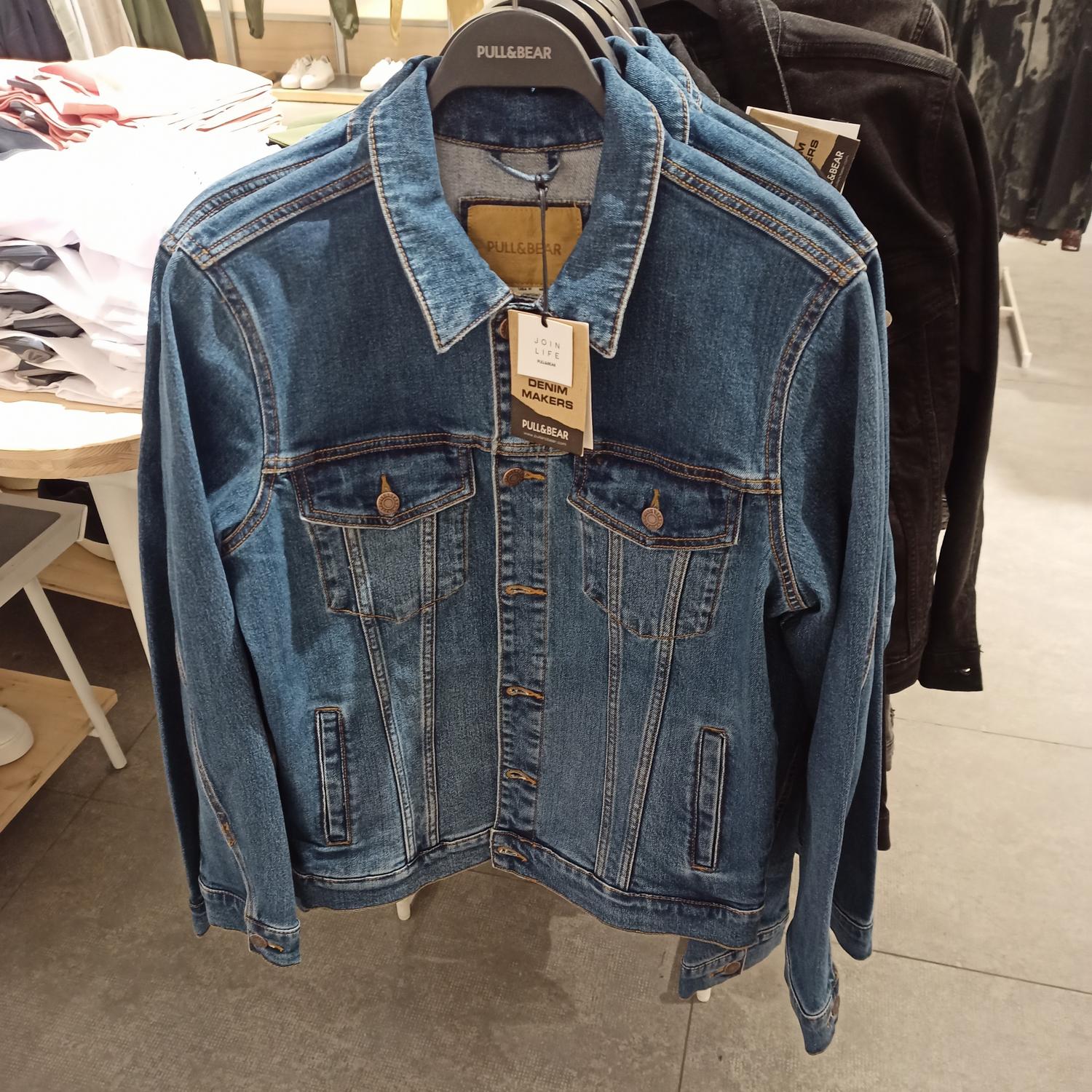 Chevrolet Chaqueta Jean Pull And Bear Denim Jacket Giacca Bear