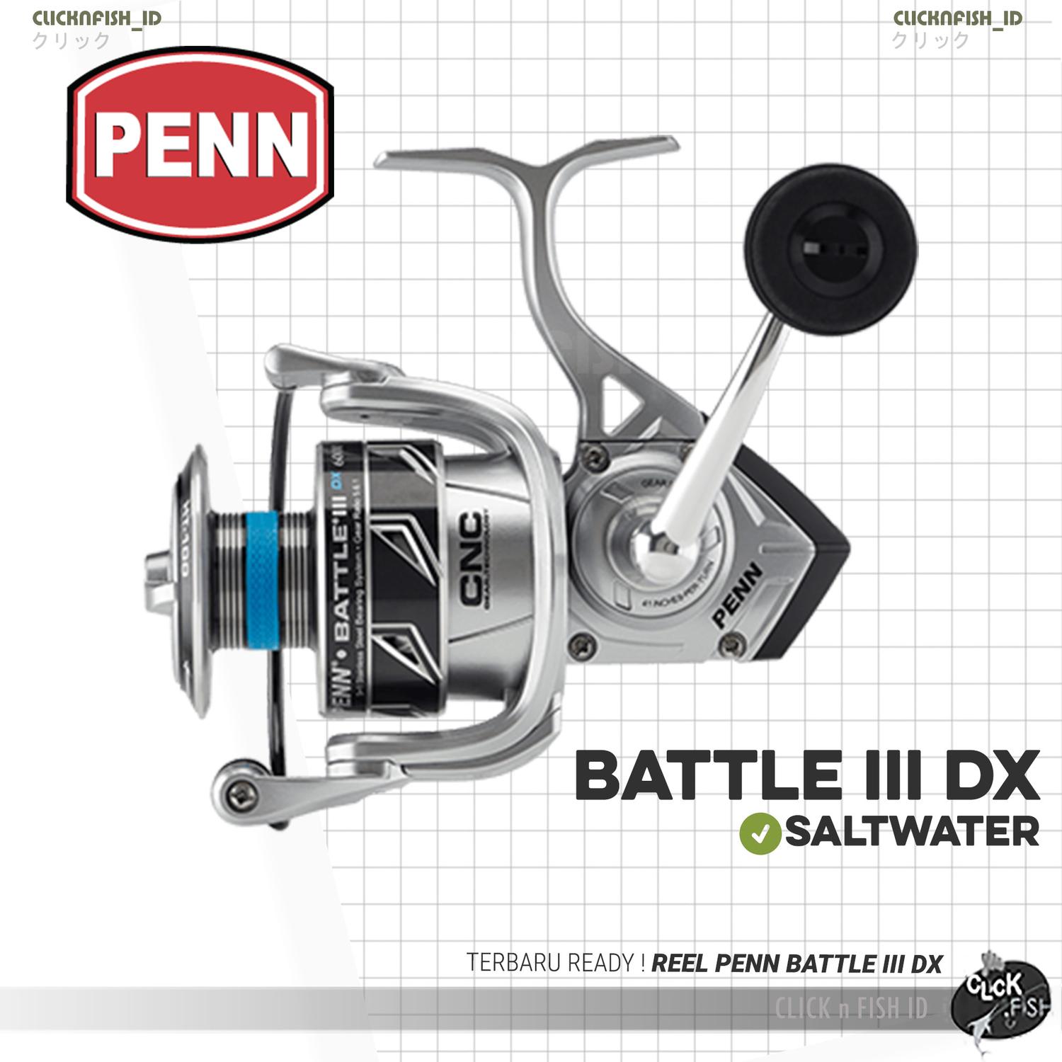 ペン　BTL III 8000 DX リール PENN-BATTLE 3 dxスピニングリール,2500-8000リール,7bbシステム