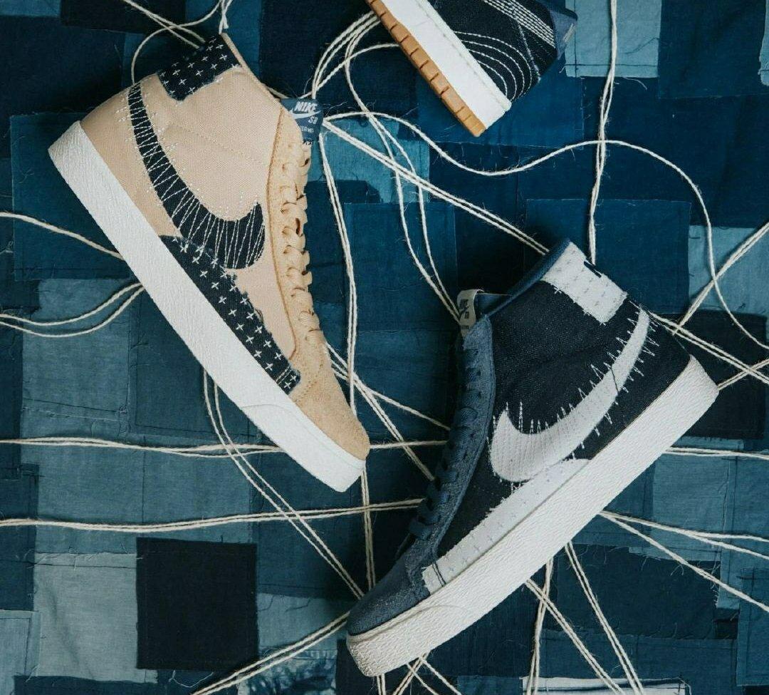 sashiko blazer mid 77