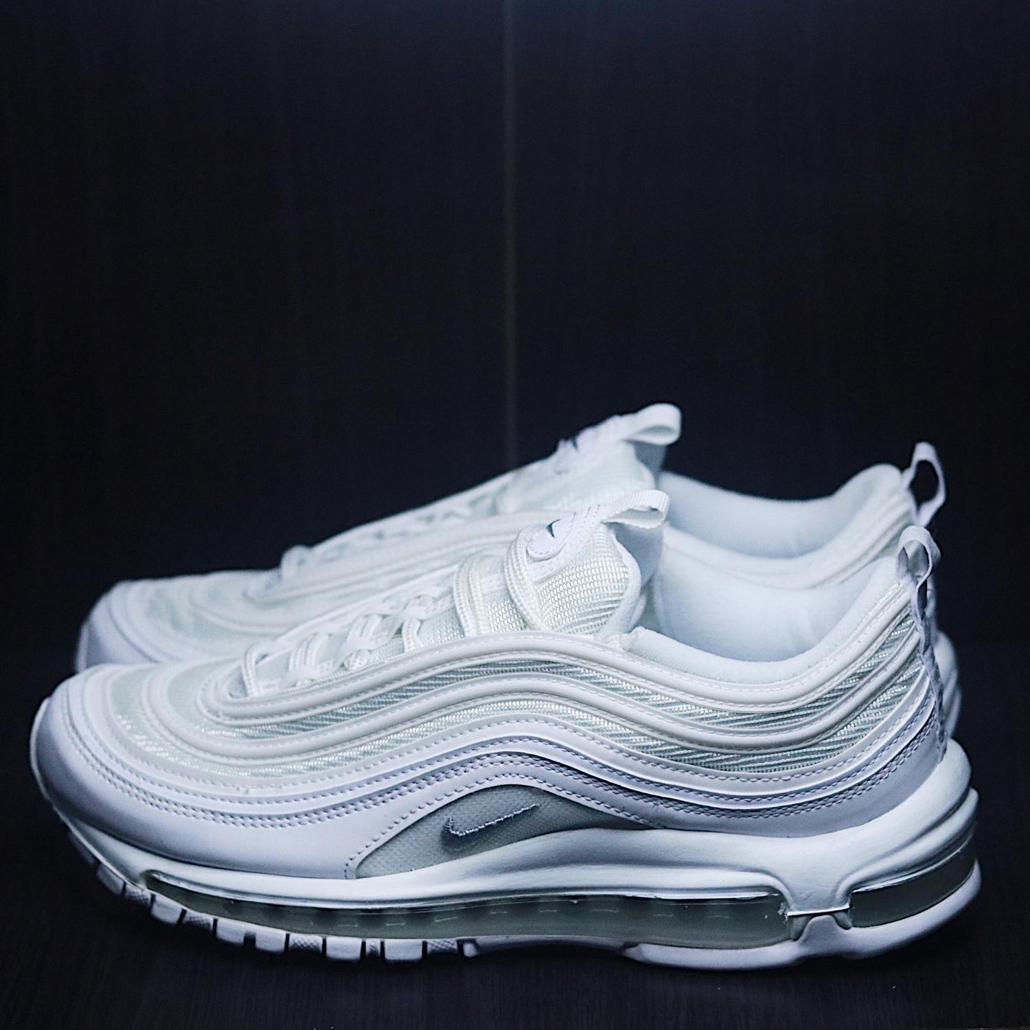 air max 97 triple white footlocker