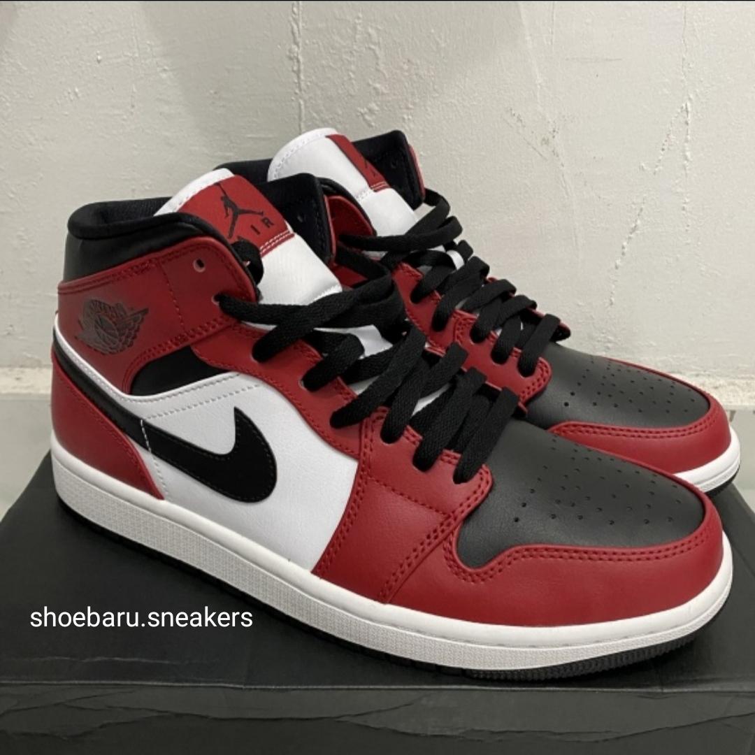 Air Jordan 1 Mid Chicago Black Toe 30cm（JORDAN 1 Low Craft Inside  