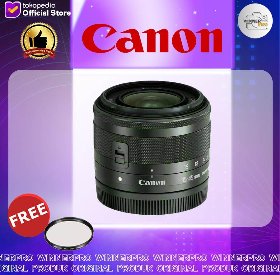 手ぶれ補正内蔵キャノン EF-M 15-45 mm IS STM ❤️手ぶれ補正内蔵❤️