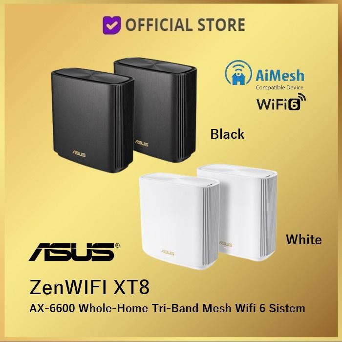 ASUS ZenWiFi AX6600 2台セット ZenWiFi AX (XT8) 2台セット ホワイト