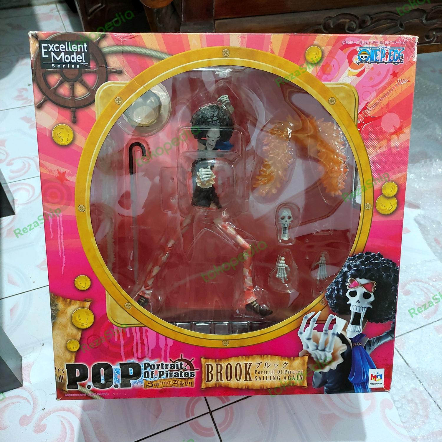 popワンピースブルック フィギュア 01 ワンピース P.O.P エクセレント
