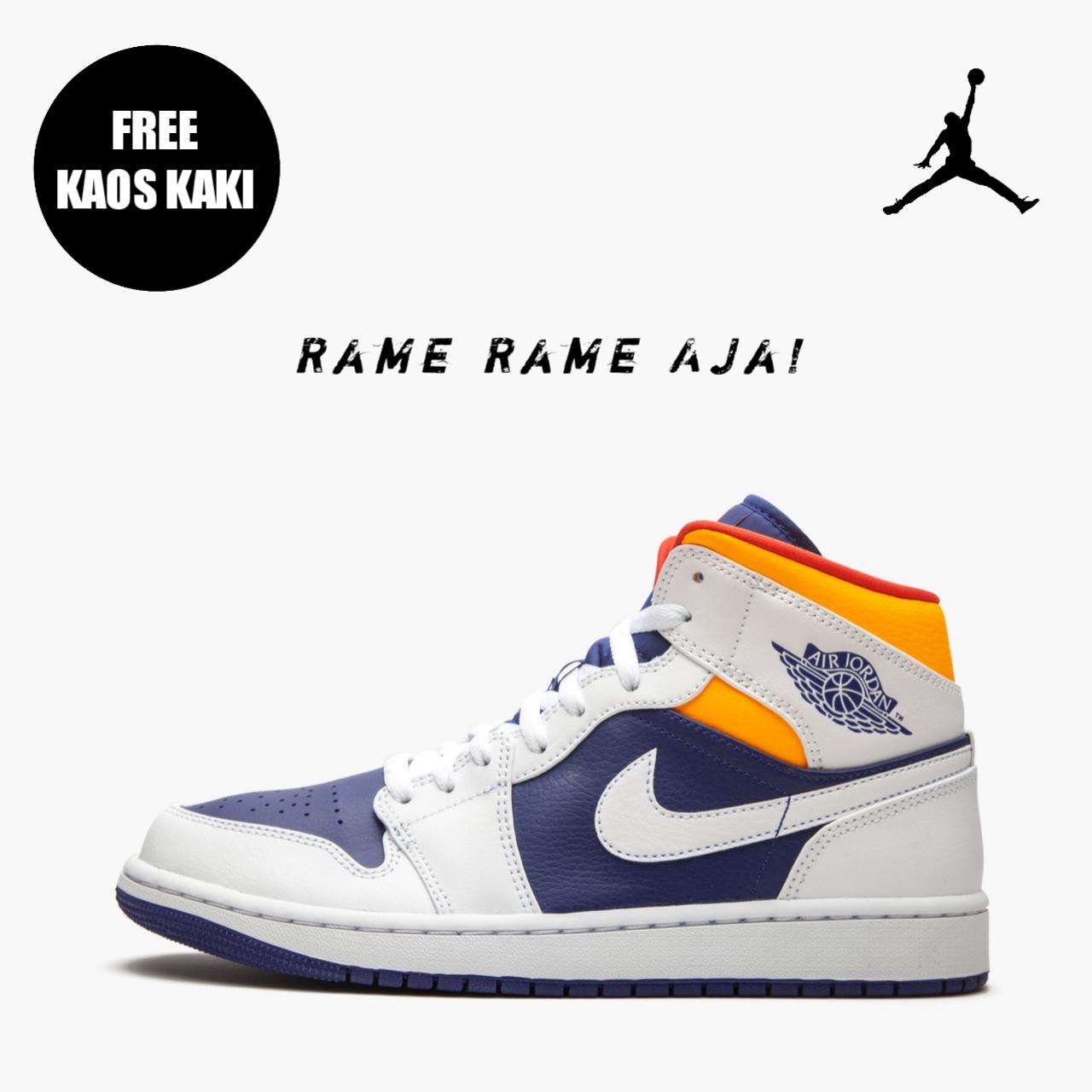 nike air jordan blue laser orange price