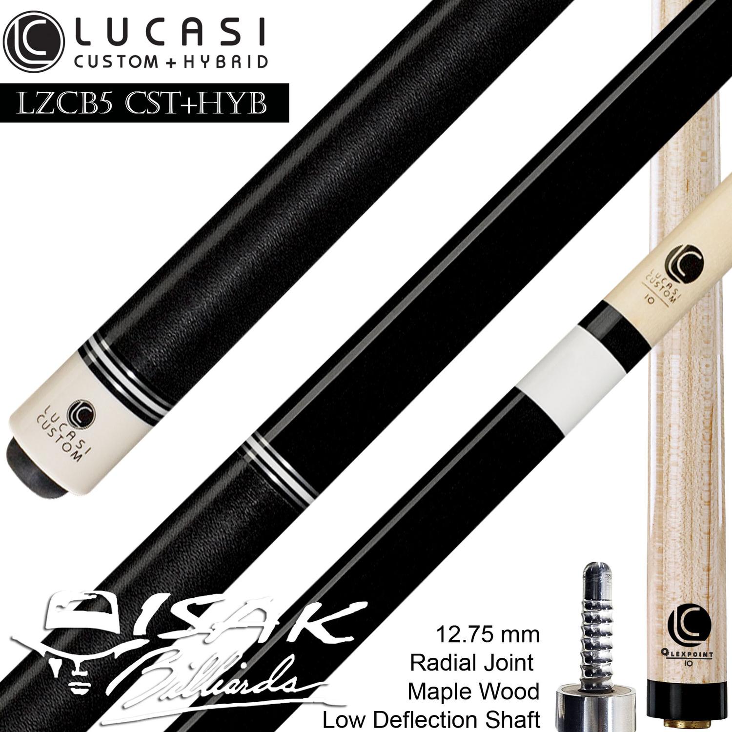 Lucasi Custom Hybrid ビリヤードキューバットのみ。 Lucasi XIV ビリヤードキュー Lucasi Custom Hybrid ビリヤード