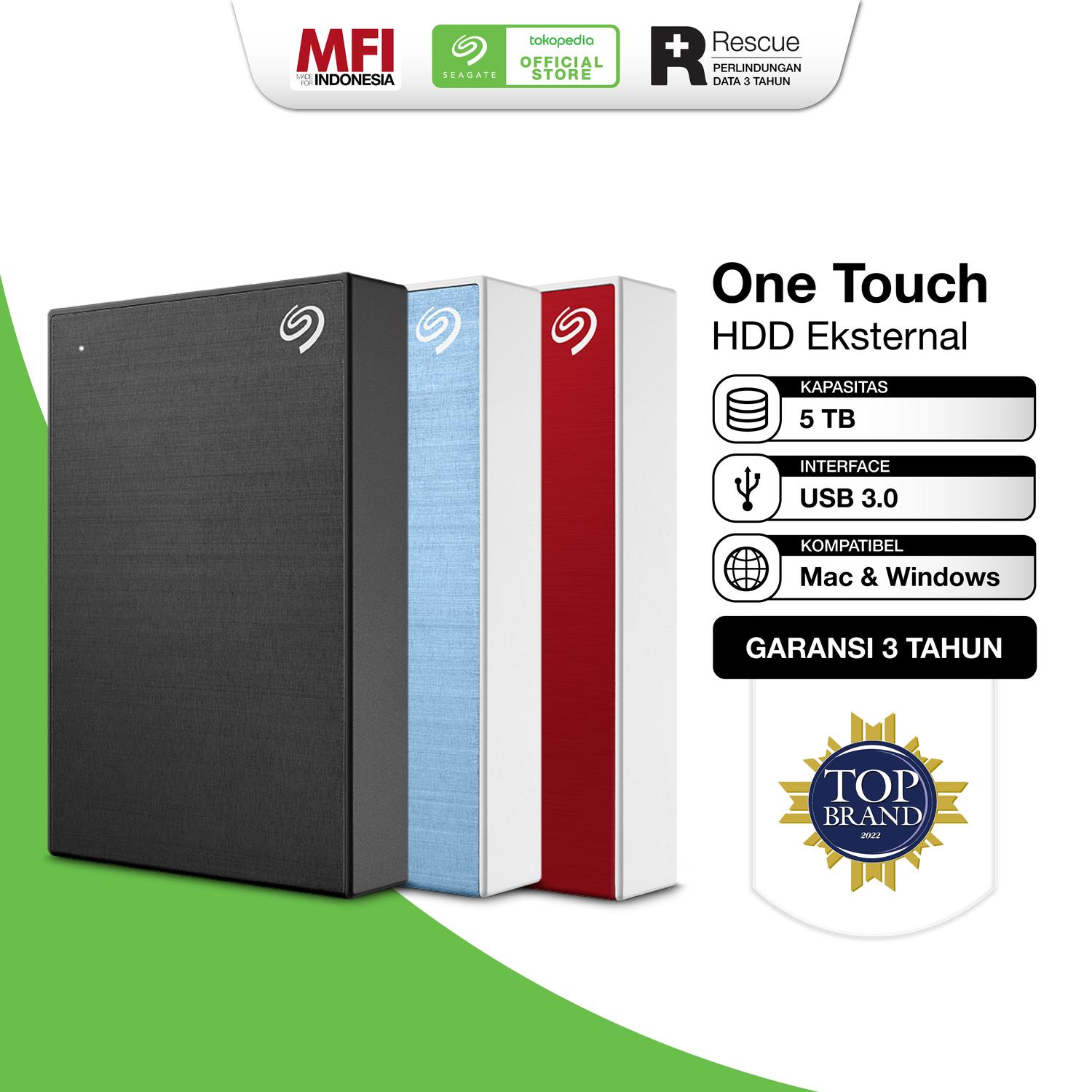 5TB 外付ハードディスクHDDシーゲートー,5TB External HDD （Jual HDD 