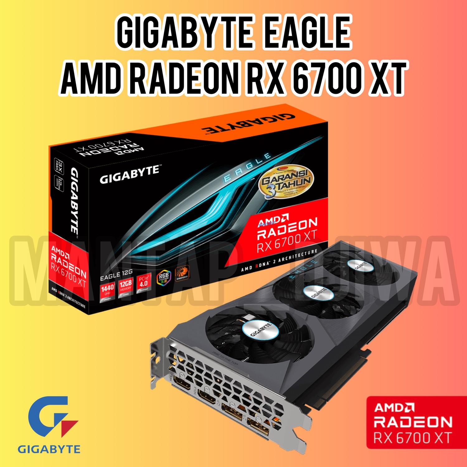 Amd Rx Gigabyte Eagle Rx 6700 Xt Xt Elite Gigabyte Radeon Rx 6700