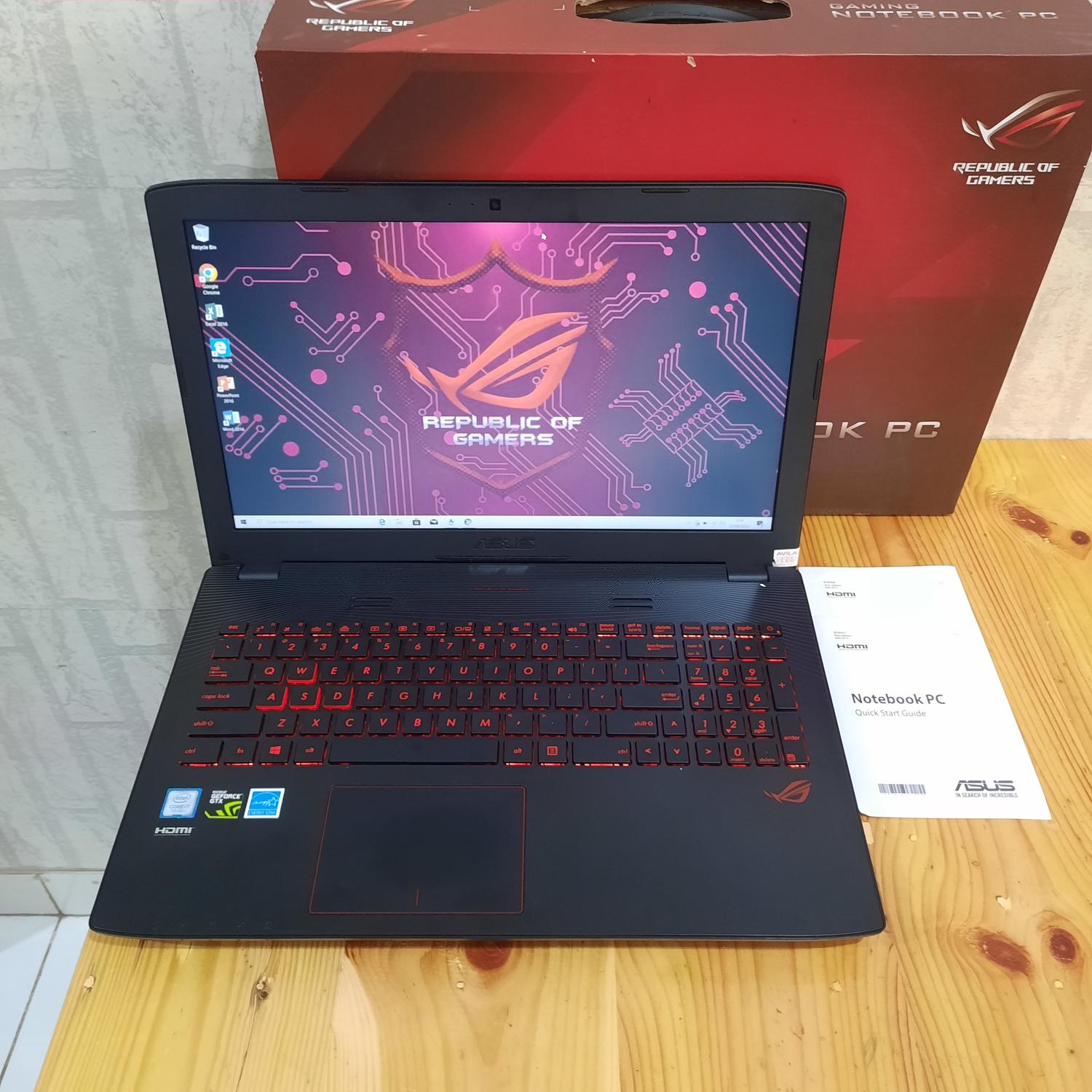 ASUS ROG G21CI i7-7700 GTX1070 32GBメモリ（Jual Asus Rog I7 7700Hq 