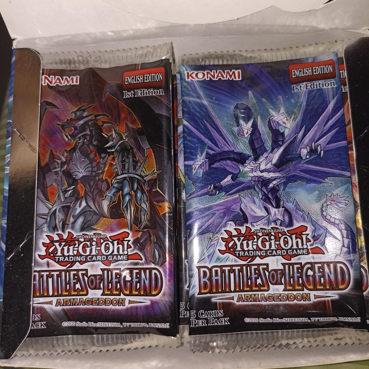 遊戯王 英語 北米Battles of Legend Armageddon 6箱 遊戯王 北米版BOX