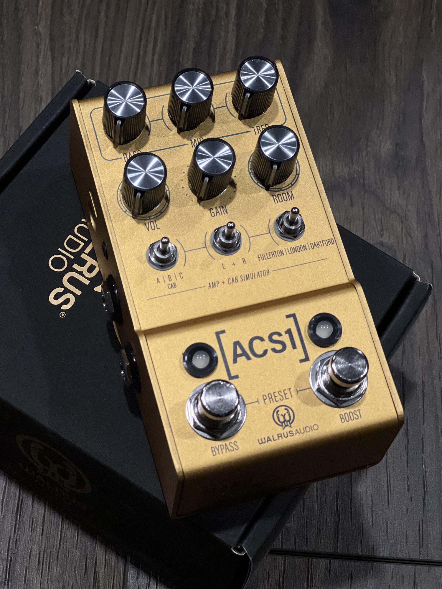 Walrus Audio [ACS1] ギターエフェクター ゴールド 【公式通販】