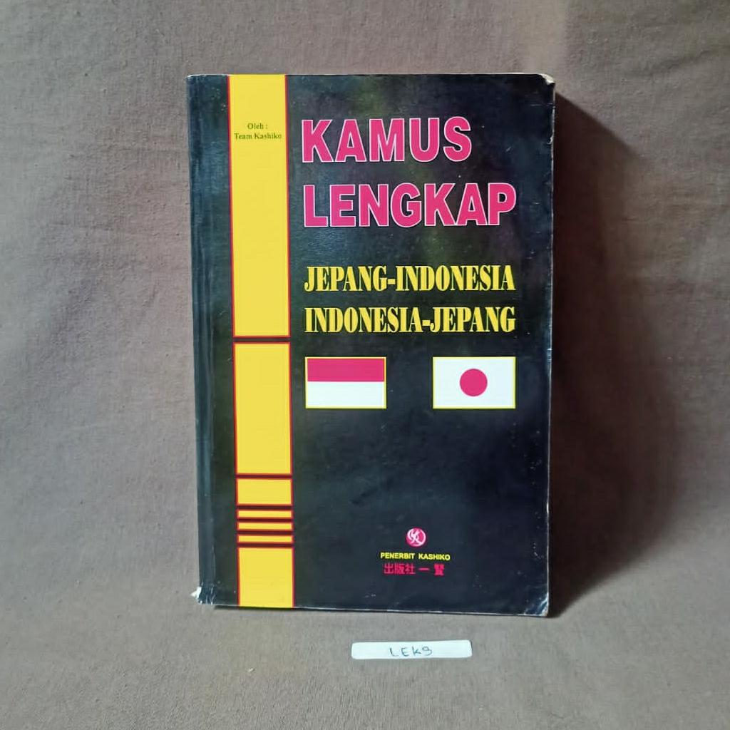 Jual Kamus Jepang Indonesia Lengkap Terlengkap - Harga Murah