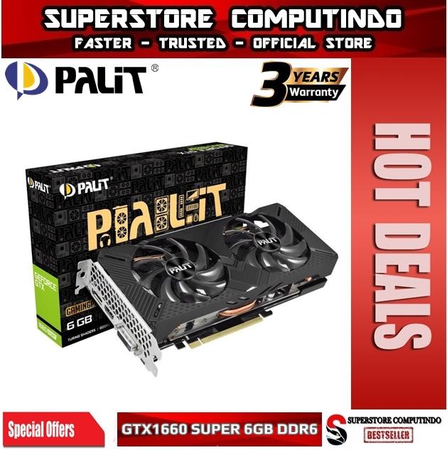 Palit gtx1660super stormx 6gb oc Palit GeForce ® GTX 1660 SUPER