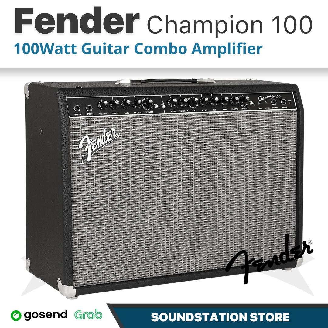 Fender Champion 100 呼び アンプ 本体＋フットスイッチ付き
