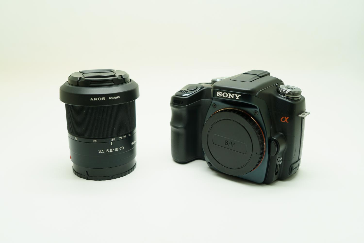 ☆美品☆ ソニーSONY α100 ボディ レンズ 18-70 ケース付 【公式通販】