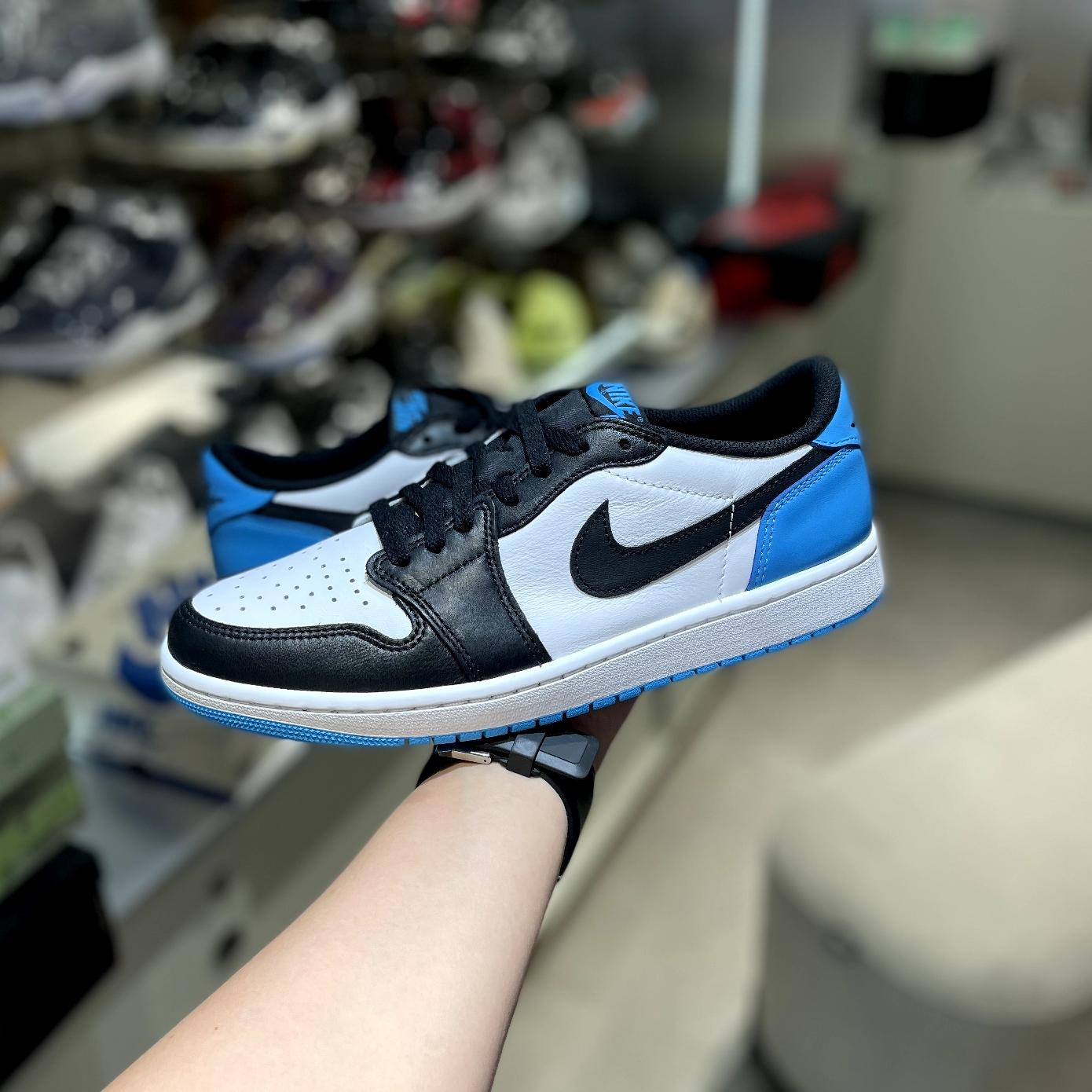 AIR JORDAN 1 LOW G 26.5cm ホワイト/ブルー