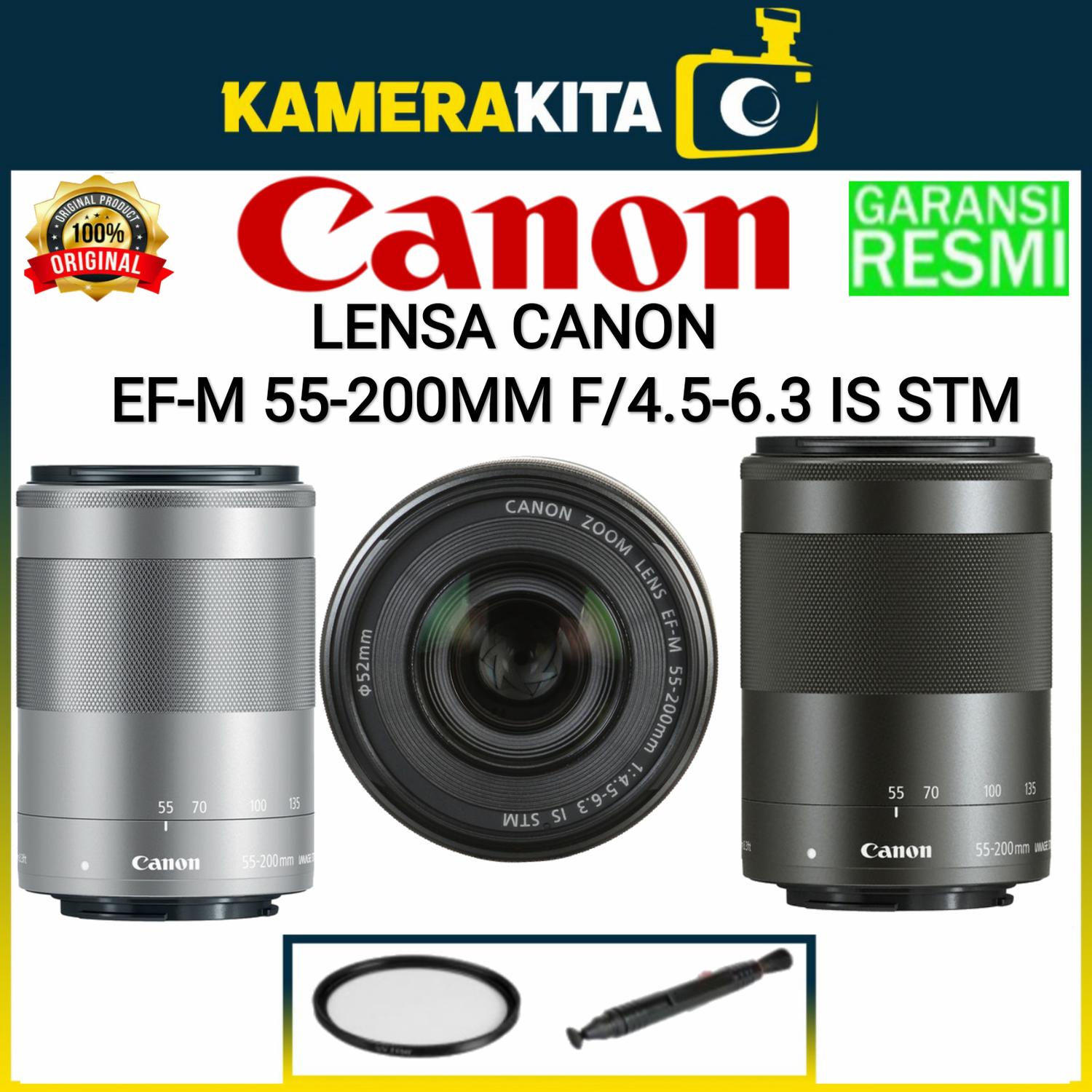 8月22日限定♪Canon EF-M 55-200mm IS STM ブラック