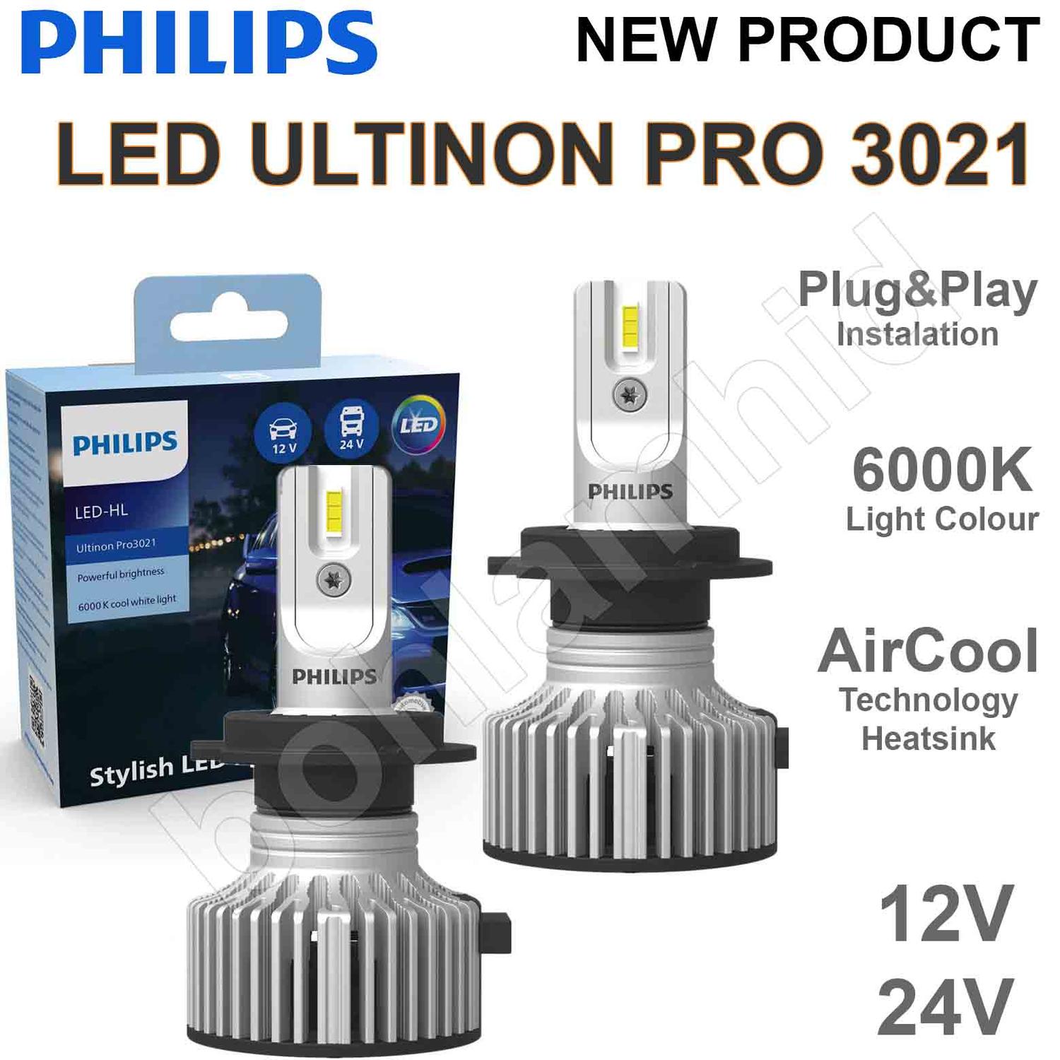 【在庫有】 H4 LED 50W PHILIPS X3 ヘッドライト バルブ ファンレス ★パレット ハイゼット ジムニー パジェロ エブリィ /28-382×2(C) PHILIPS X3 LED KIT ヘッドライト フォグ 新基準車検対応 H4⁄HB3（9005