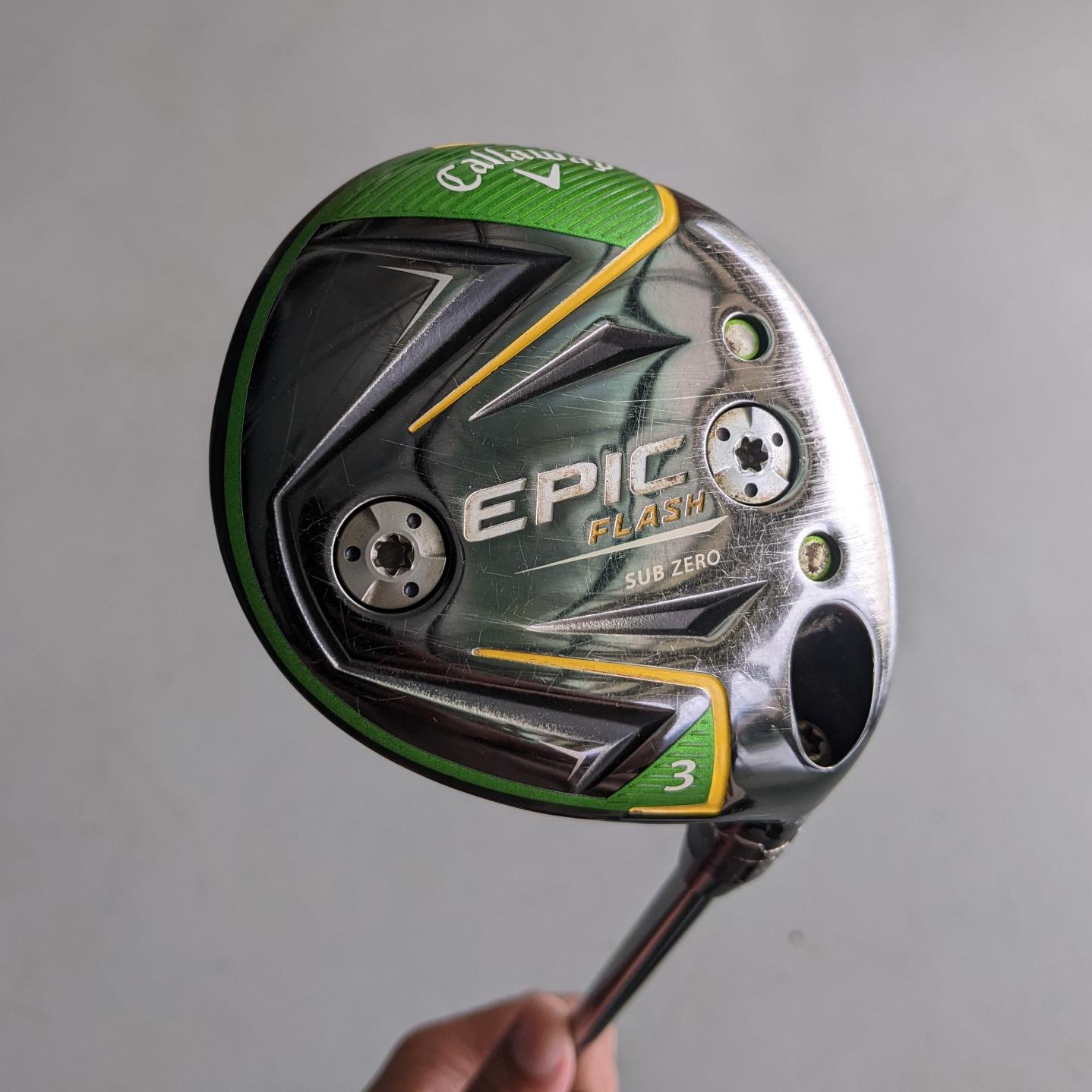 【大人気】EPIC FLASH SUB ZERO 10.5° ヘッド 日本仕様・付属品付き！ EPIC FLASH サブゼロ 10.5 ドライバーヘッド