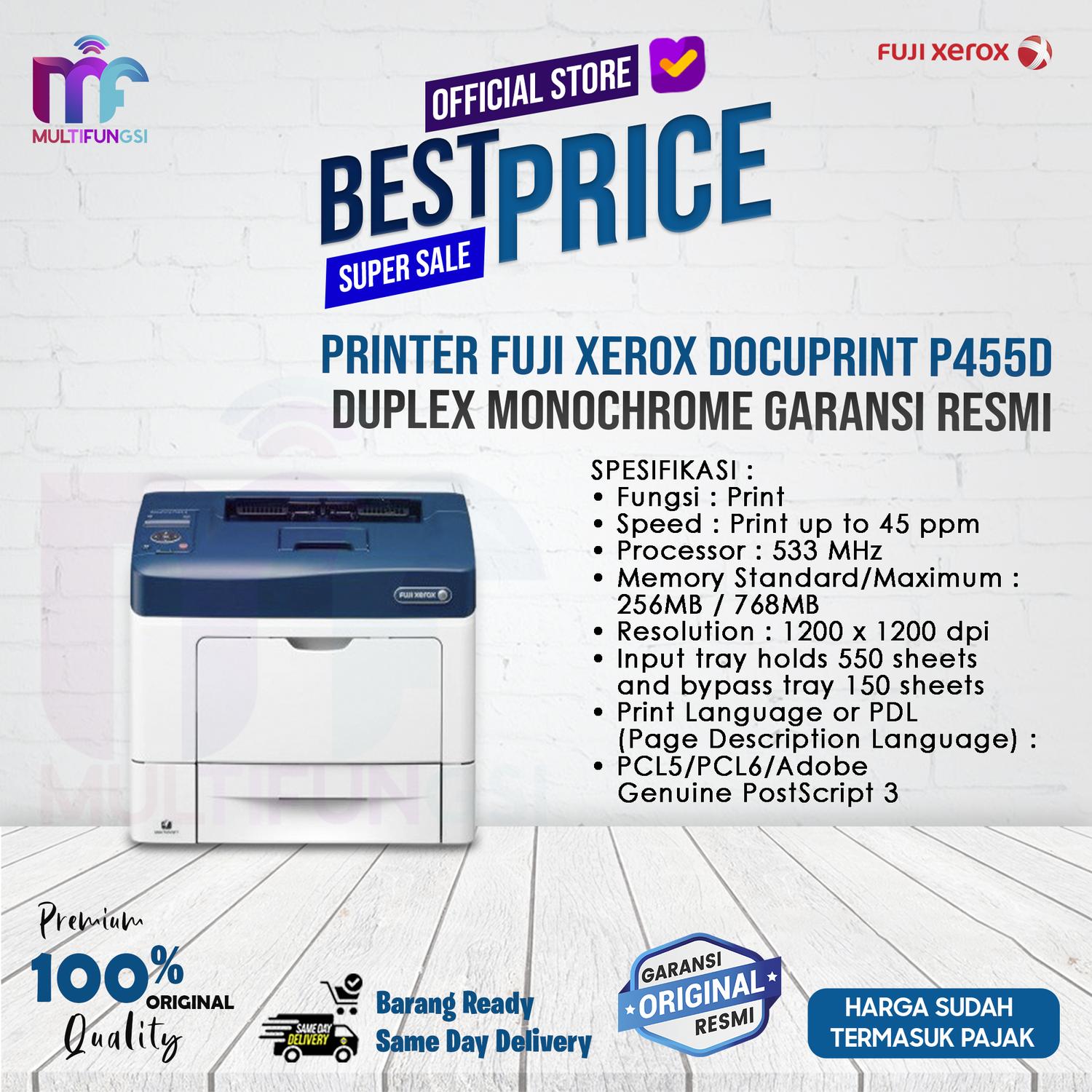 Multifunction Printer Scan Fuji Xerox Docuprint M375 Z Xerox