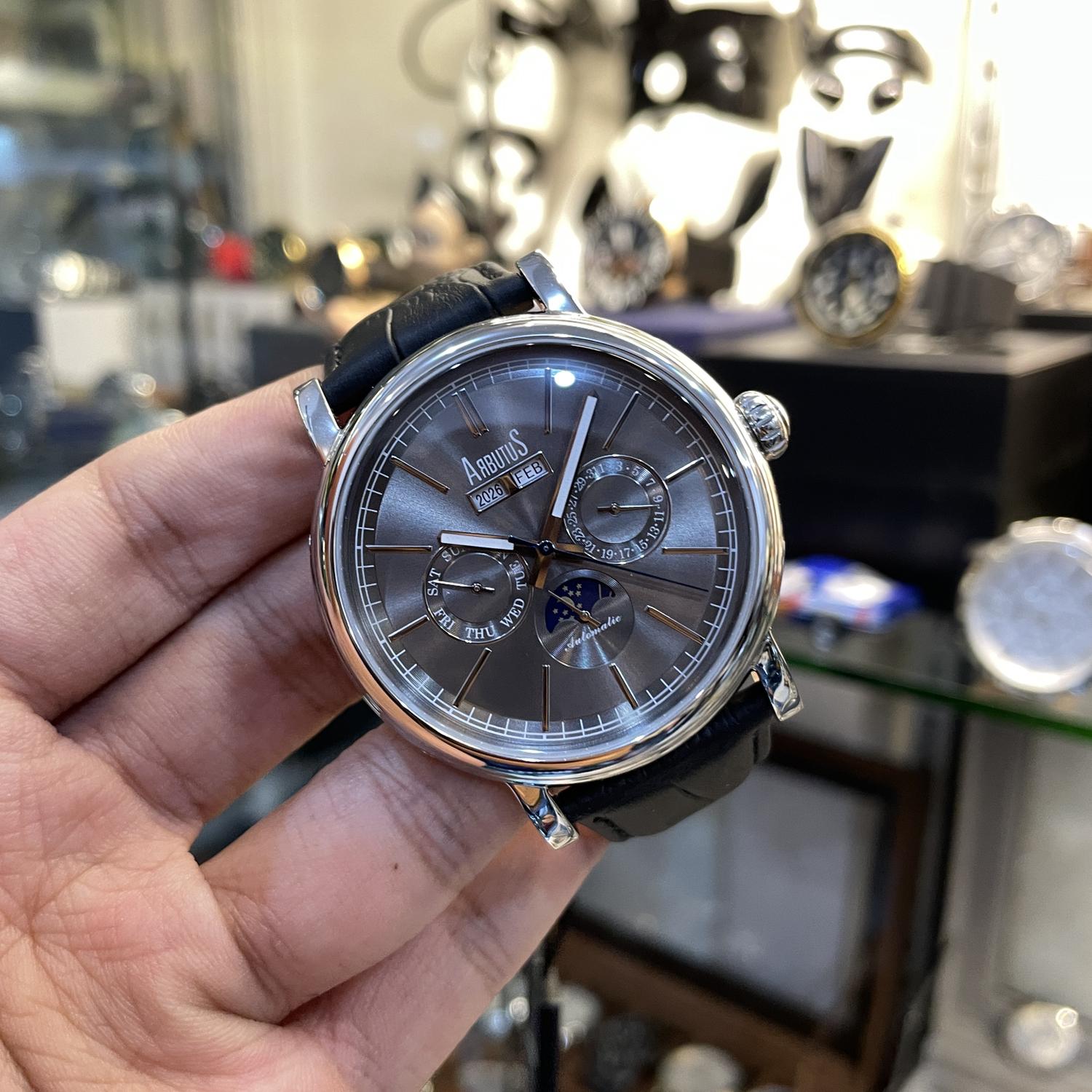 Timepiece Arbutus Watch Strap Arbutus AR913 Automatic Watch Men S - Main Image