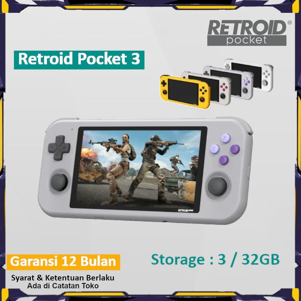 RETROID pocket 3プラス ClearBlue【グリップ付き】 RETROID pocket 3プラス ClearBlue【グリップ付き】 Amazon.com