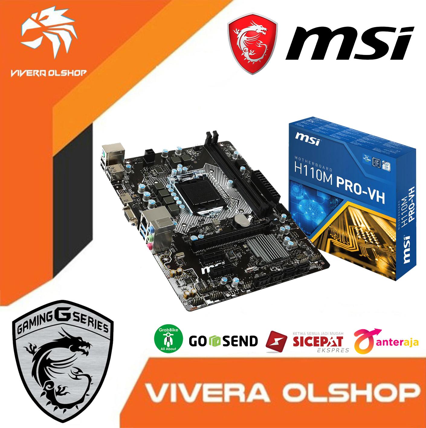 Msi H110m H110 Pro Btc+ Gaming H110m Pro Vh H110m Overclock Msi H110m Vd  Plus Msi-