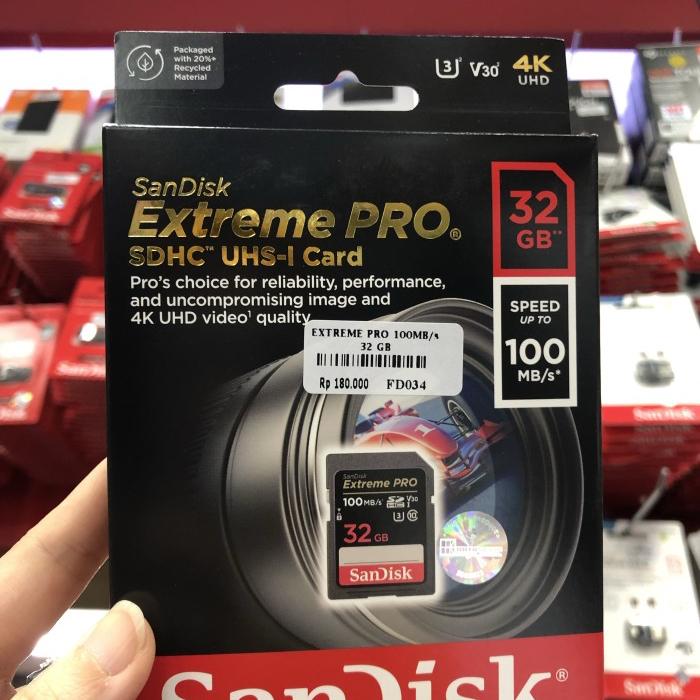 Cf Extreme 32gb 32 Gb Cf Kartu Memori Kamera Sandisk Memory 32 Gb