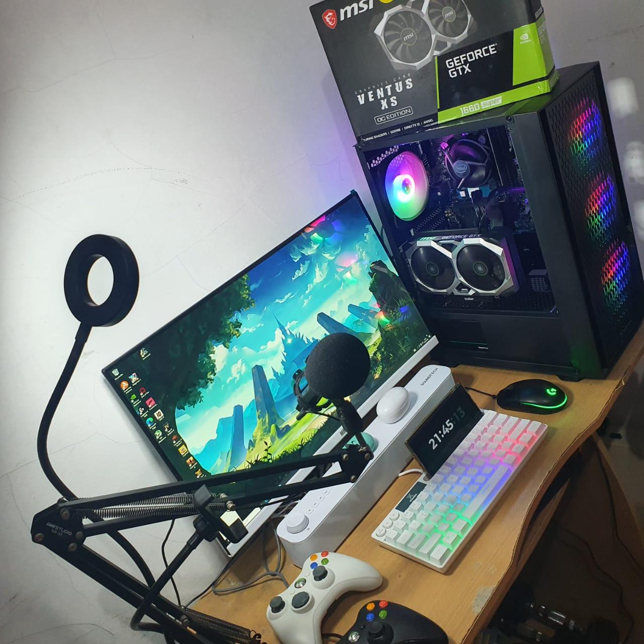 極美品 爆速ゲーミングPC Ryzen GTX1070Ti メモリ16G SSD480G Windows10