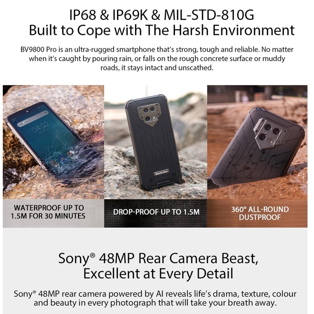 Bv9800 Pro Blackview Phones With Wireless Charging Jual Blackview