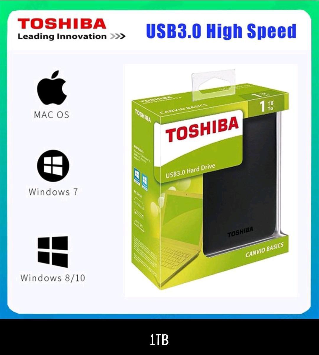 TOSHIBA HD-PE20TR 2TB USB 3.0 赤