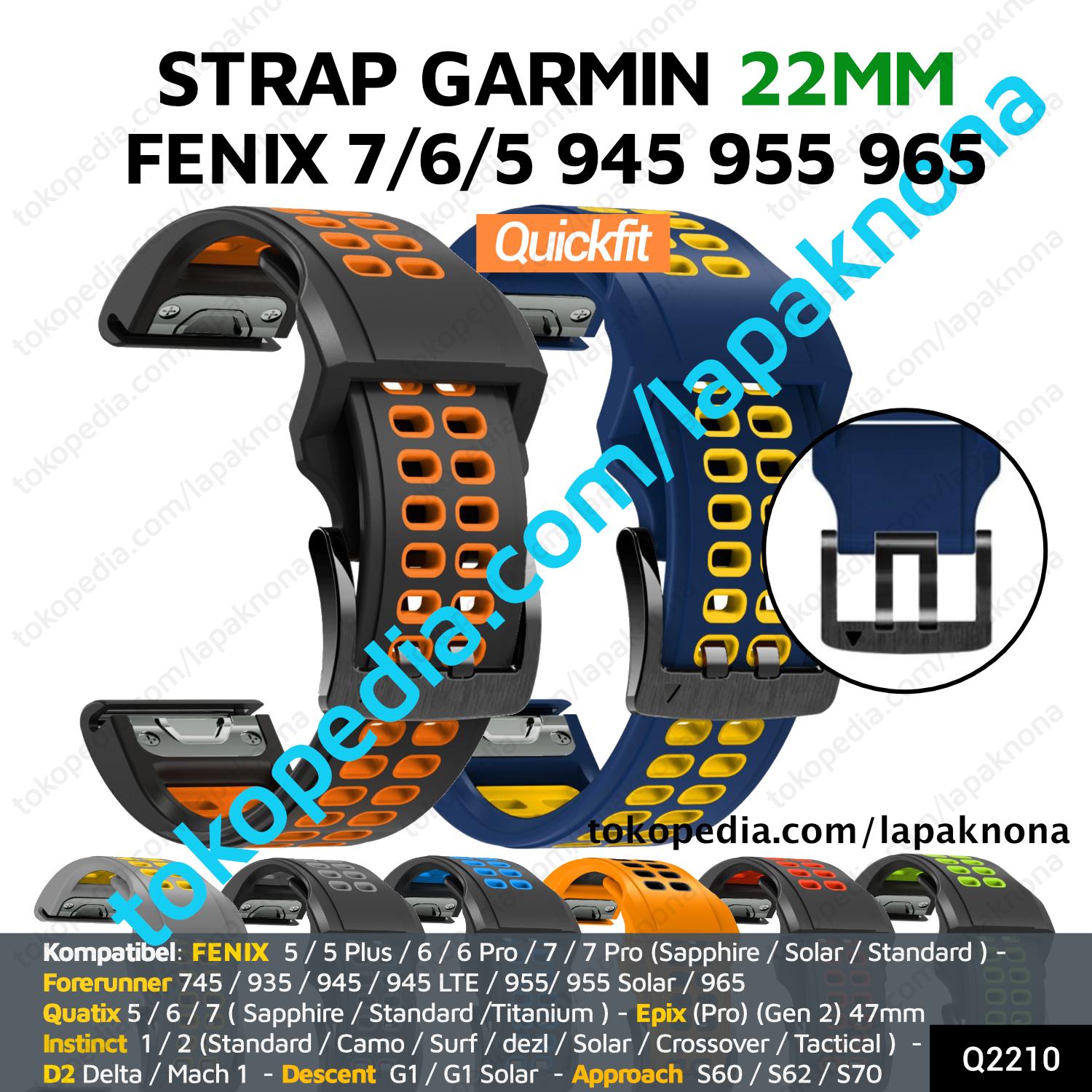 Jual Tali Jam Garmin Forerunner 965 Murah Terbaik Harga