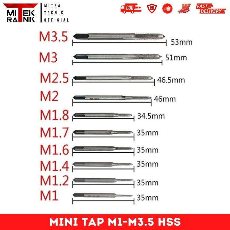 m2 x .2 HSS Metric Hand 窄める Tap, DWTSMT2X.2