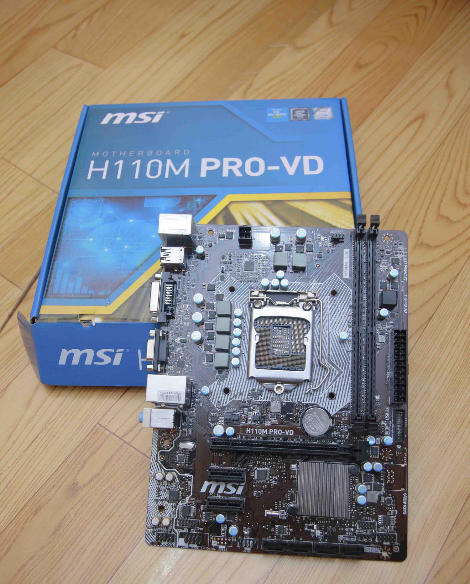 Motherboard Msi Vh 110 Pro H110 Pro Vh Plus Motherboard MSI H110M
