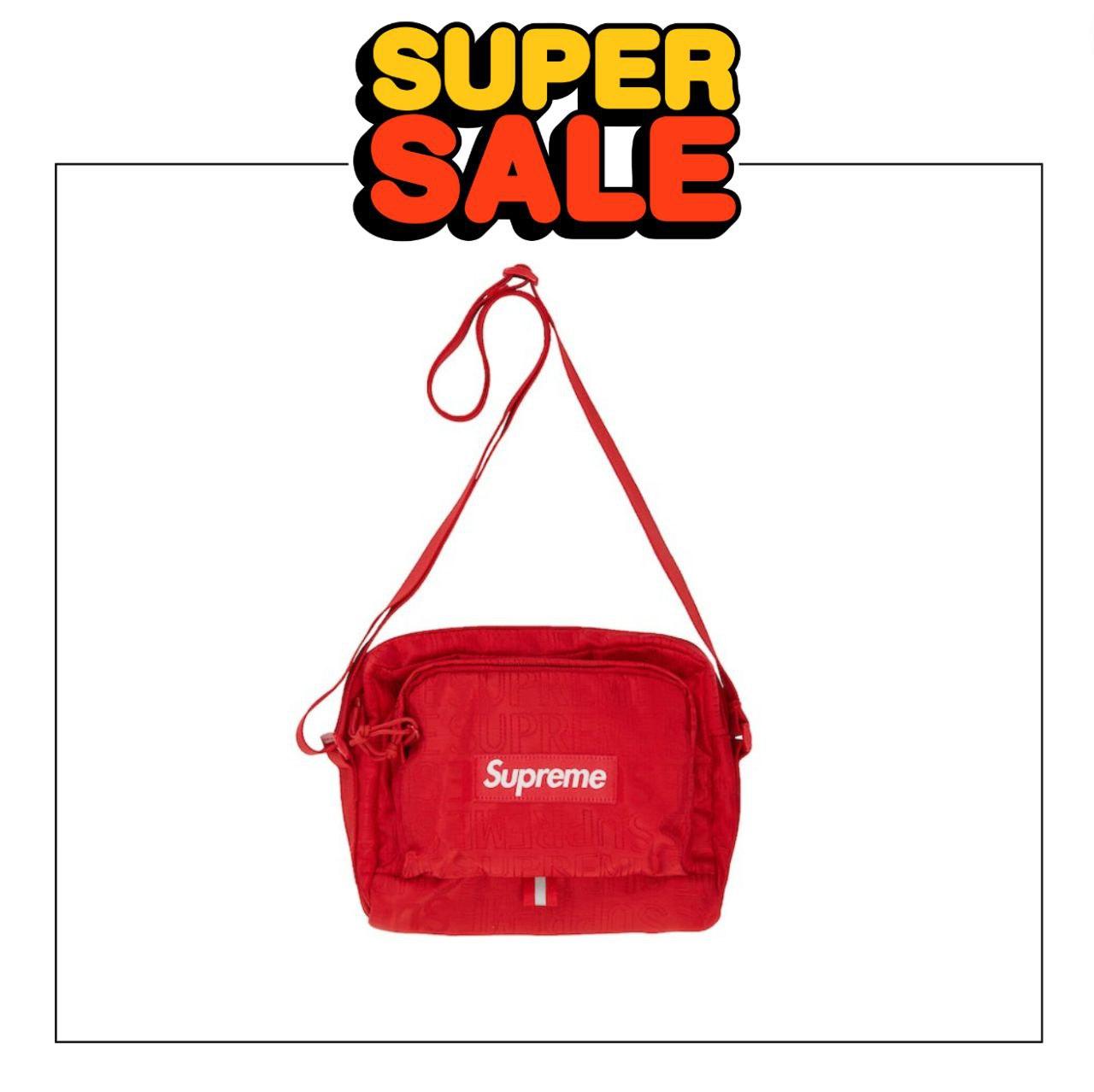 Ss19 Red Ss19 Supreme Duffle Bag Tas Supreme Pouch Bag Ss19