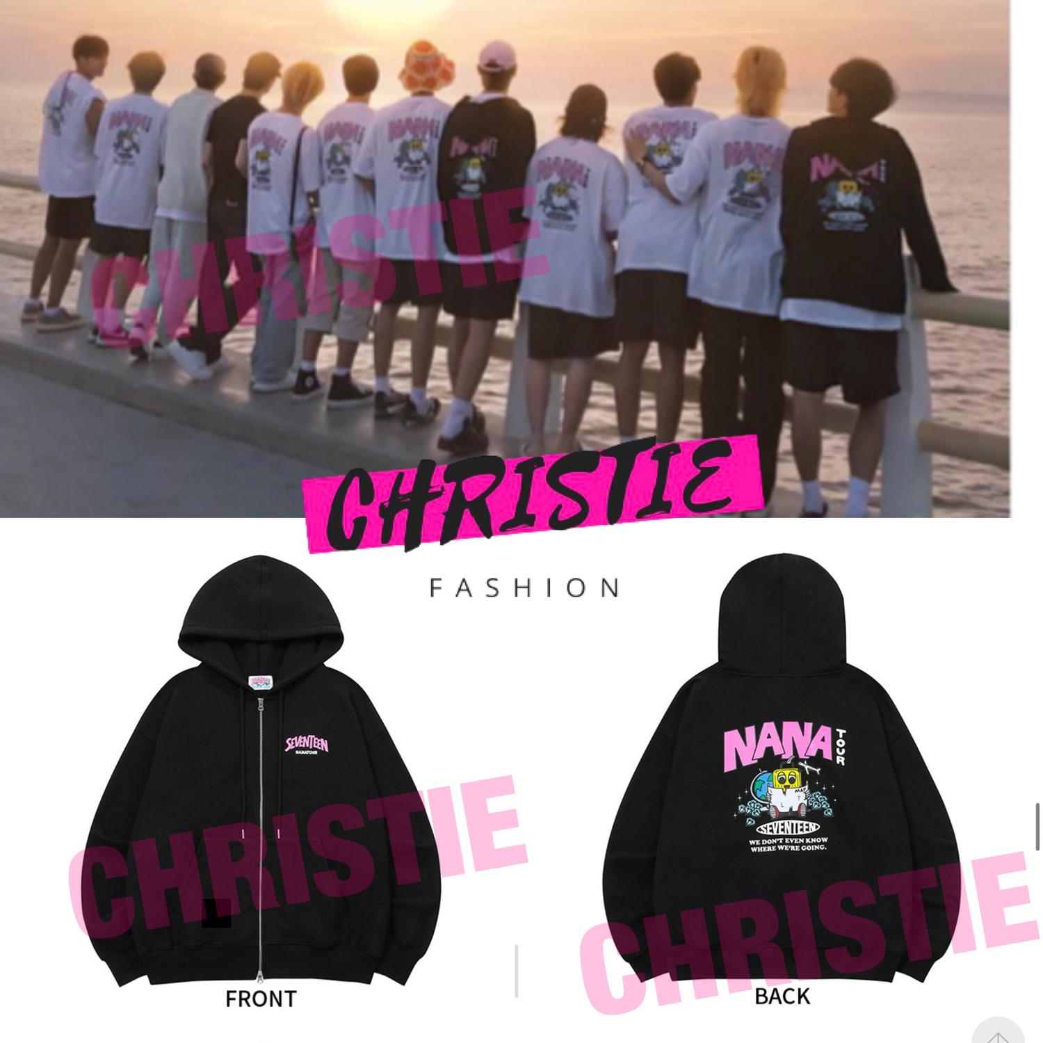 SEVENTEEN FOLLOWTOJAPAN ZIP-UP HOODIE L SEVENTEEN - [RIGHT HERE