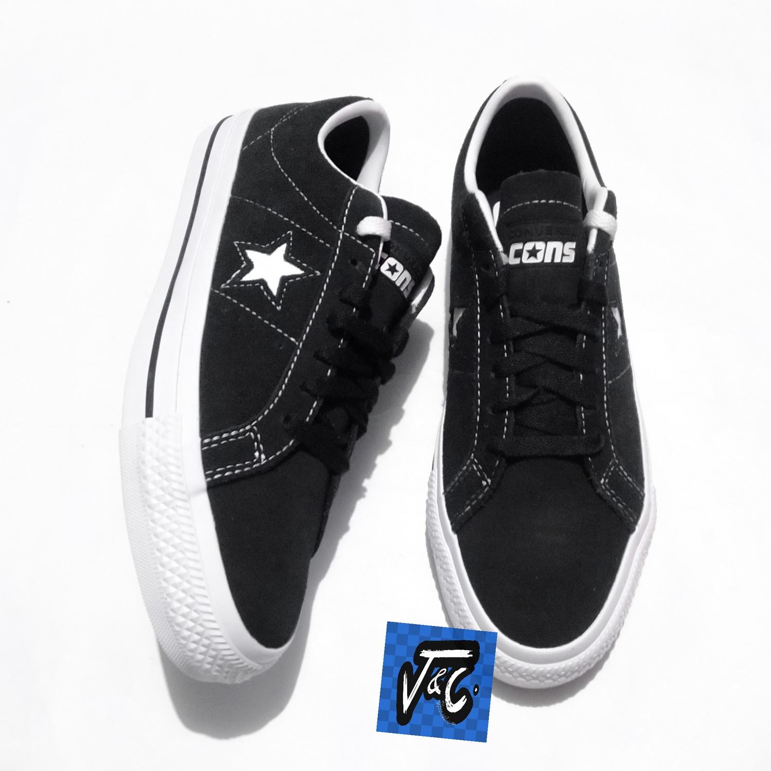 One Star Pro 3v One Star Pro 3v Low Top Black CONVERSE