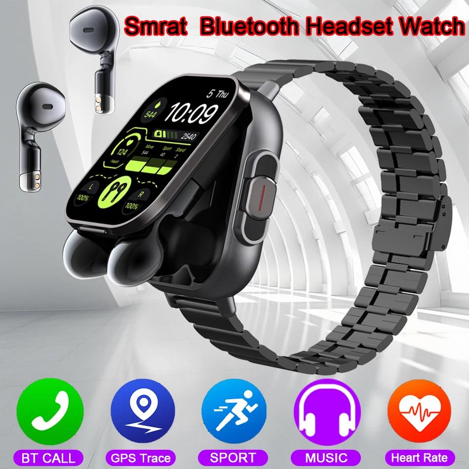Wireless Bluetooth Smartwatch With Bluetooth Earphone Jual Smart