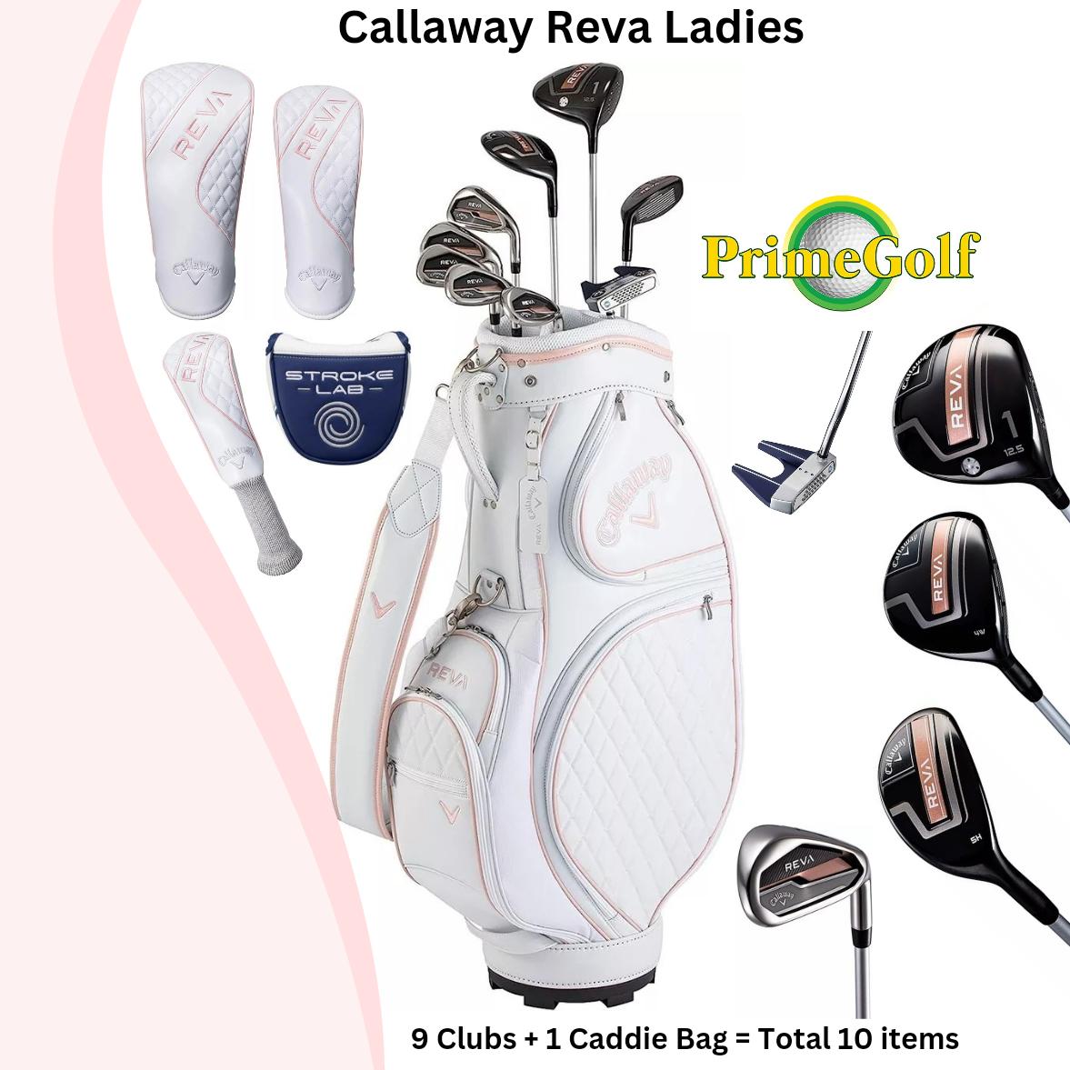 美品】Callaway GES キャロウェイ レディースゴルフセット REVA 美品】Callaway GES キャロウェイ レディースゴルフセット REVA