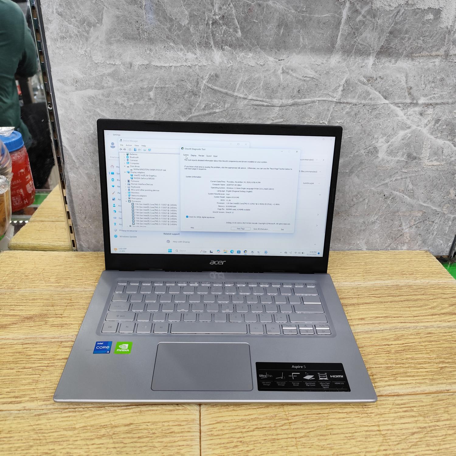 Acer Aspire 5 11世代 i5 1135G7 クアッドコア 8GB Amazon.com: acer Aspire 5 Laptop, 2022, 14