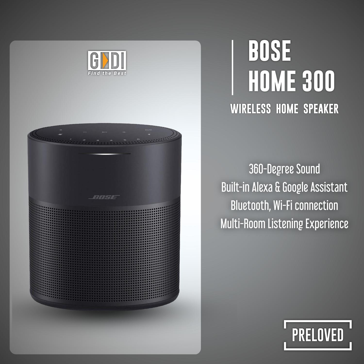 BOSE HOME SPEAKER 300 トリプルブラック 【公式通販】