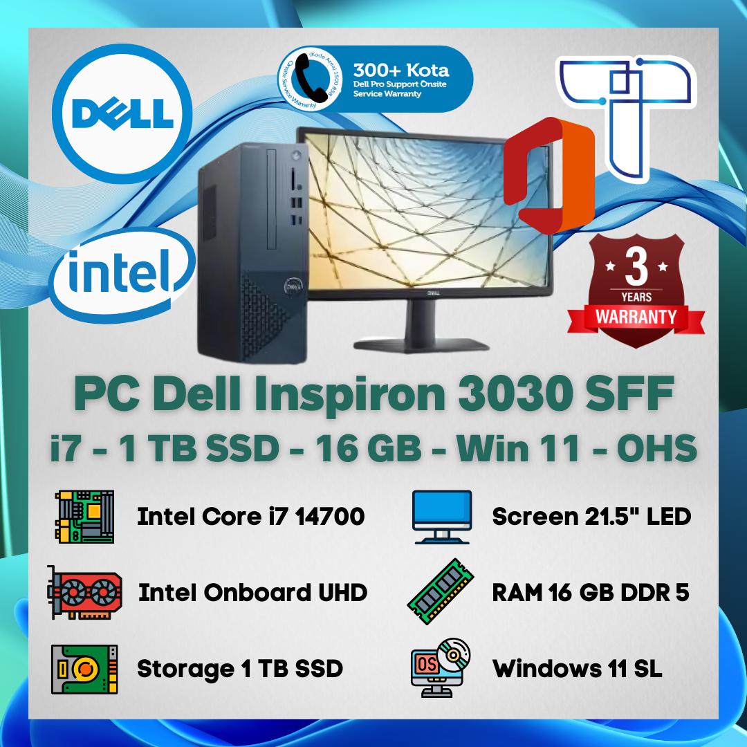 DELL Inspiron 3647 Win11-Pro 快適SSD モニター付 DELL（デスクトップ