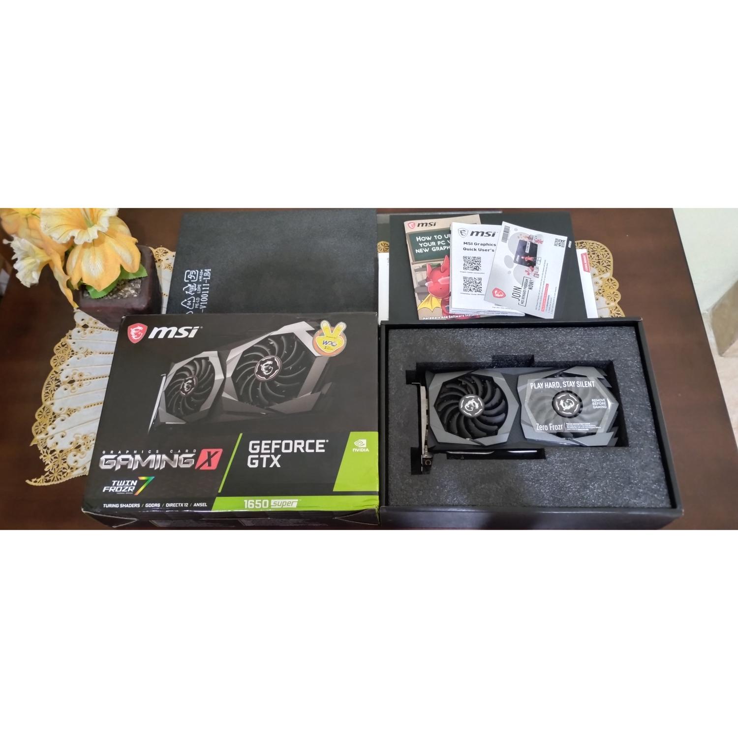 Super Ventus Gtx 1650 Super Murah Msi Geforce Gtx 1650 Super