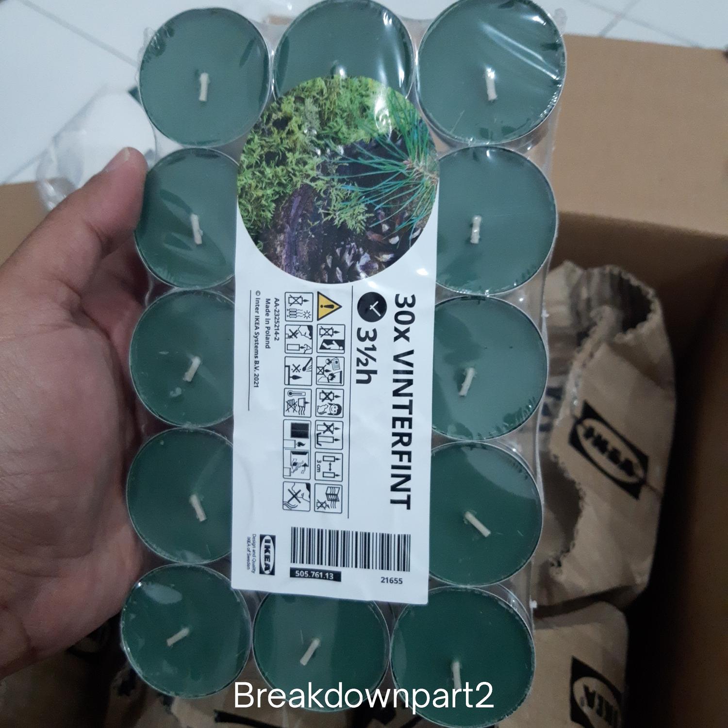 Osynlig Candle Collection Osynlig Scents Candle Jar Byredo Ikea