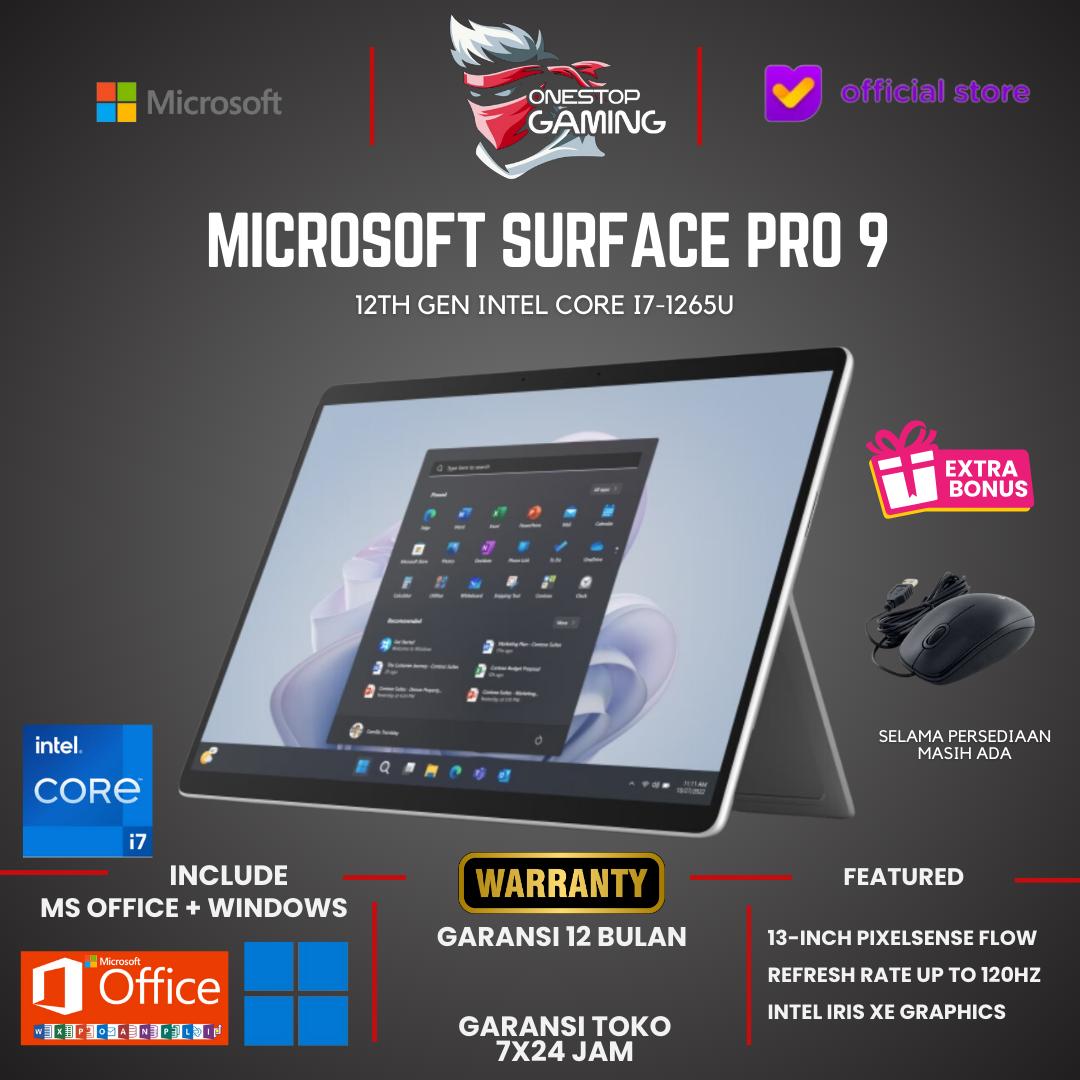 Surface Pro 9 追っ 12th Gen i7 16GB 256GB セット