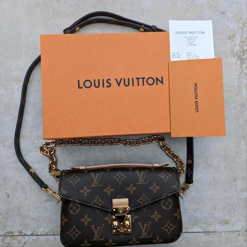 Monogram Empreinte Metis Tas Louis Vuitton Tas Lv Pochette Metis