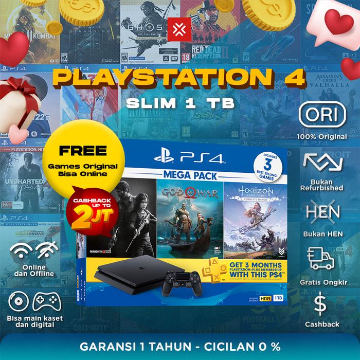 Playstation Ps4 Slim Ps4 Mega Pack Sony Ps4 Slim 1tb Mega Pack