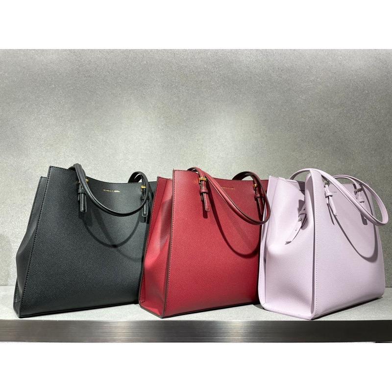 Canvas Tote Charles And Keith Textured Tote Bag Charles And Keith